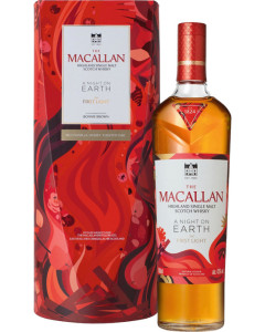 The Macallan A Night On Earth Scotch The First Light (if the shipping method is UPS or FedEx, it will be sent without box)