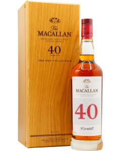 The Macallan 'The Red Collection' 40 Years Old