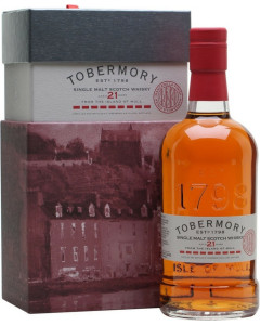 Tobermory 21 Year Scotch (if the shipping method is UPS or FedEx, it will be sent without box)