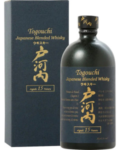 Togouchi 15 Year Whisky (if the shipping method is UPS or FedEx, it will be sent without box)