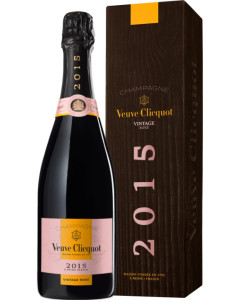 Veuve Clicquot Rose 2015 (if the shipping method is UPS or FedEx, it will be sent without box)