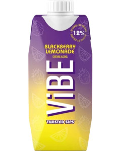 ViBE Twisted Sips Blackberry Lemonade