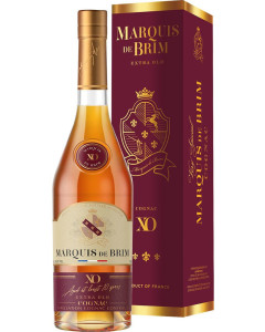 Marquis de Brim XO Kosher Cognac (if the shipping method is UPS or FedEx, it will be sent without box)