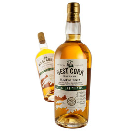 West Cork 10 Year Old Single Malt Irish Whiskey