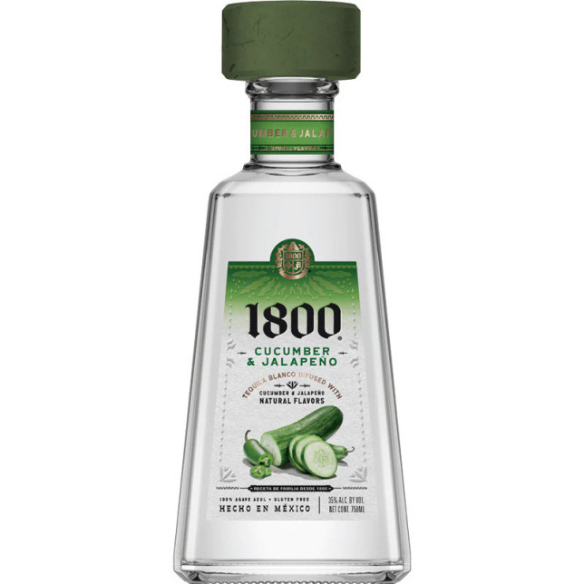 1800 Cucumber & Jalapeño Blanco Tequila
