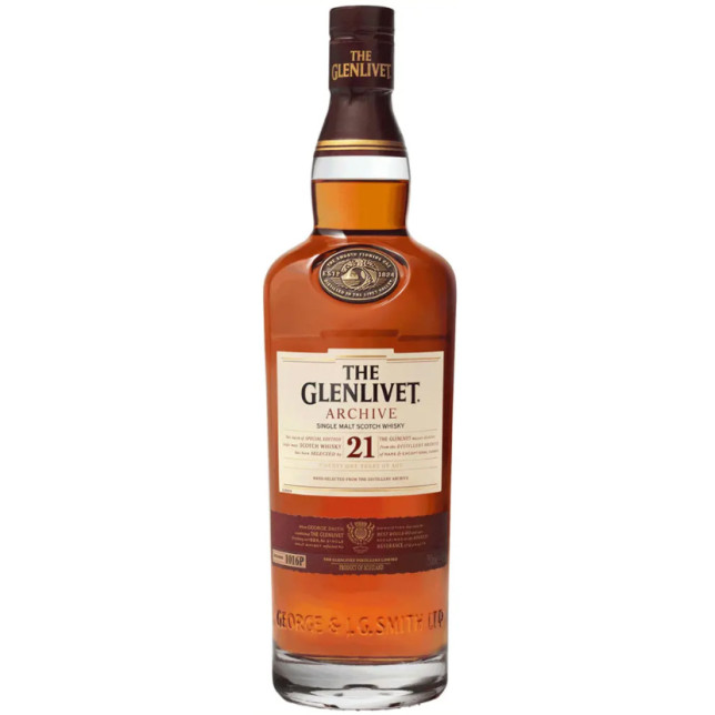 The Glenlivet Archive 21 Year Old Single Malt Scotch Whiskey