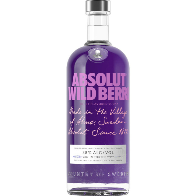 Absolut Wild Berri Vodka