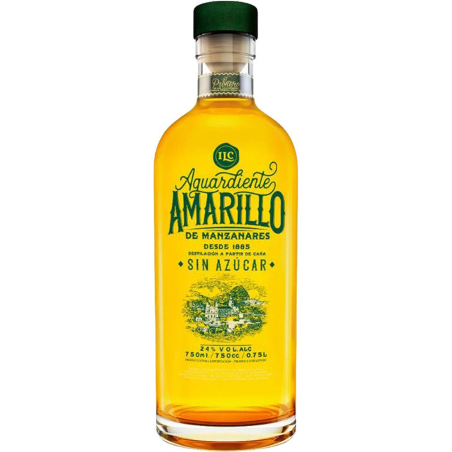 Aguardiente Amarillo Sin Azúcar