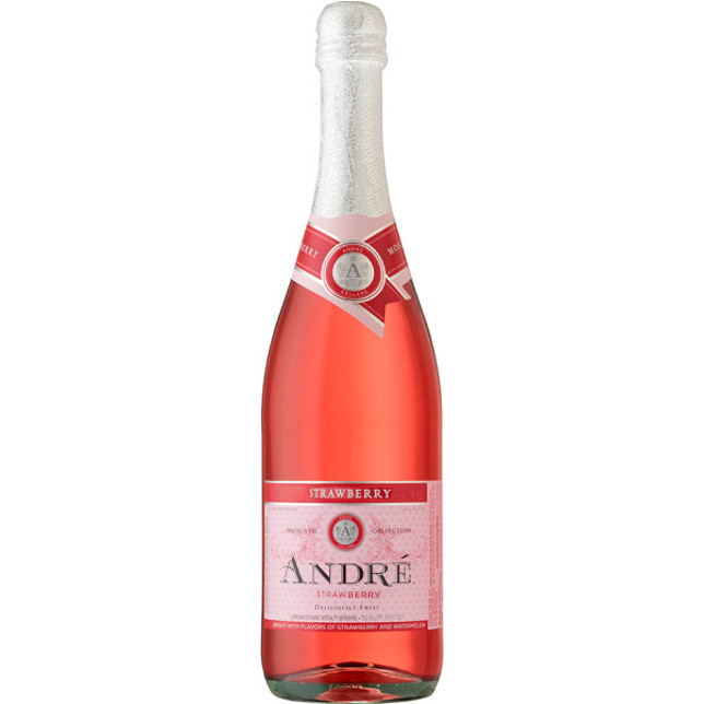 André Strawberry Sparkling Wine