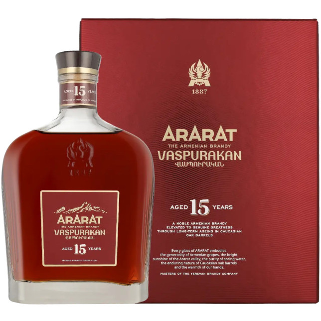 Ararat Vaspurakan 15 Year Brandy
