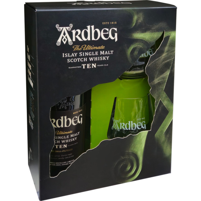 Ardbeg The Ultimate 10 Year Single Malt Scotch Gift