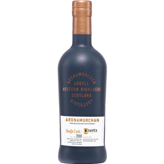 Ardnamurchan Single Cask 359 (Unpeated Oloroso Sherry) 2018
