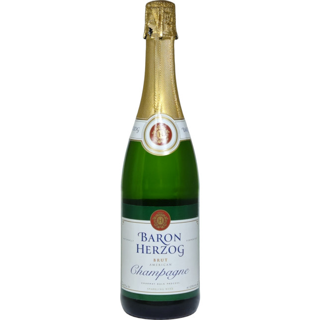 Baron Herzog Brut American Champagne Mevushal