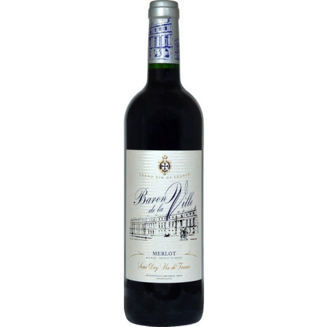 Baron de la Ville Merlot 2023