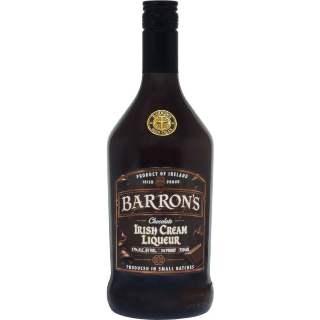 Barron's Chocolate Irish Cream Liqueur