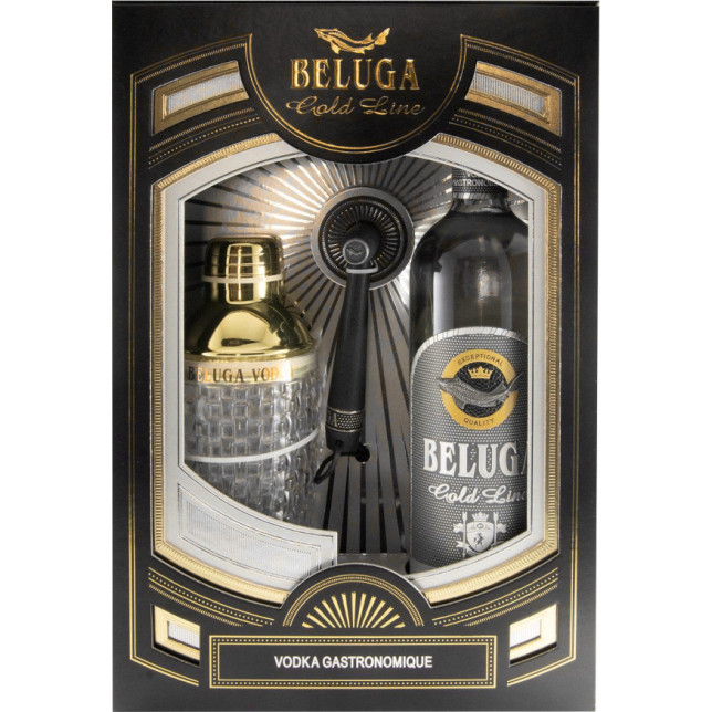 Beluga Gold Line Shaker Gift Box