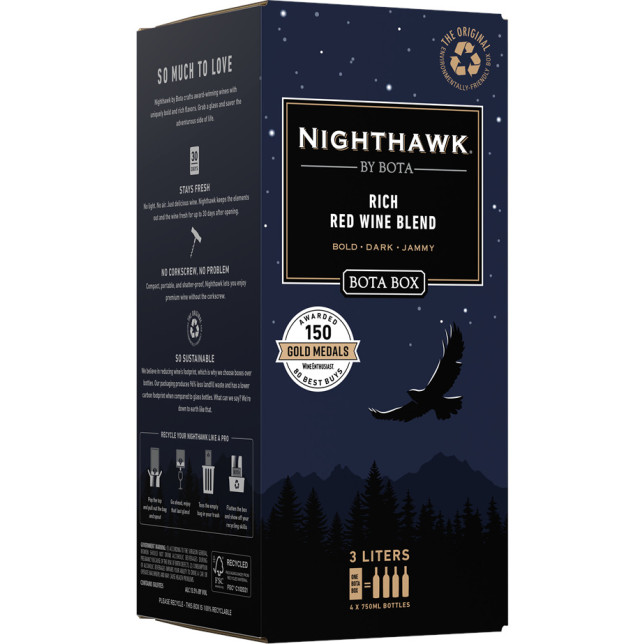 Bota Box Nighthawk Rich Red Wine Blend