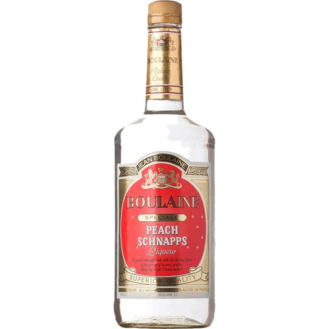 Boulaine Peach Schnapps Liqueur