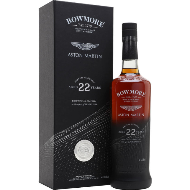 Bowmore 22 Year Aston Martin Scotch