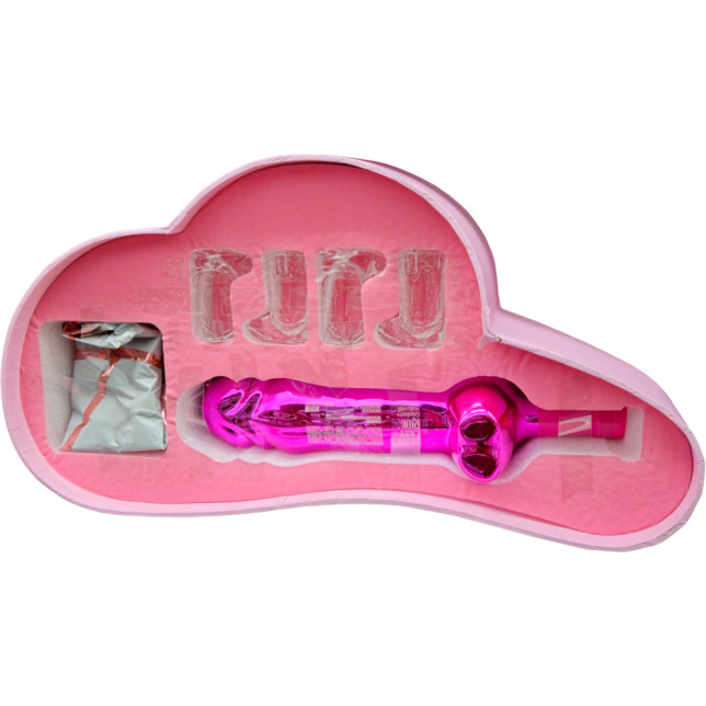 Bride's Last Ride Cranberry Vodka Gift