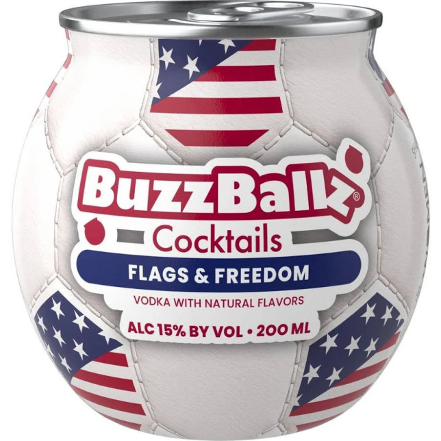 BuzzBallz Cocktails Flags & Freedom