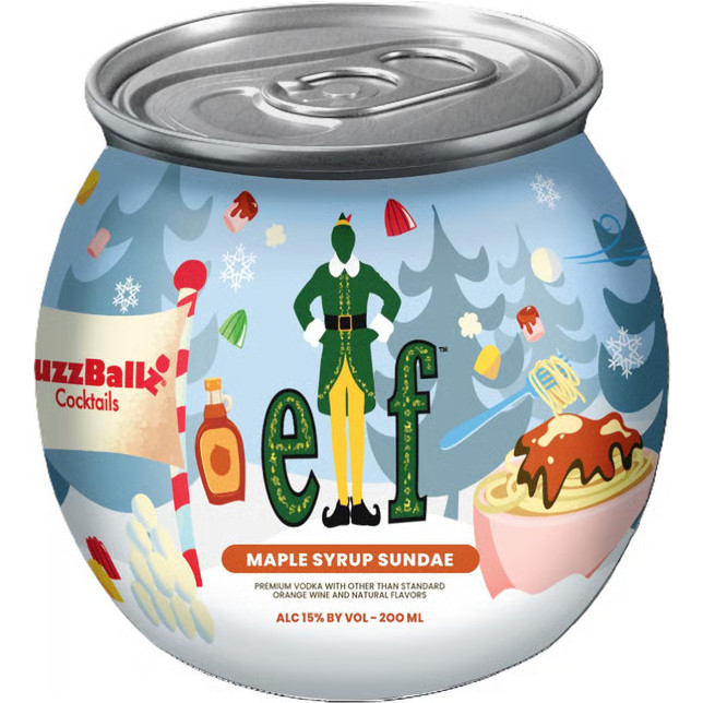 BuzzBallz Elf Maple Syrup Sundae