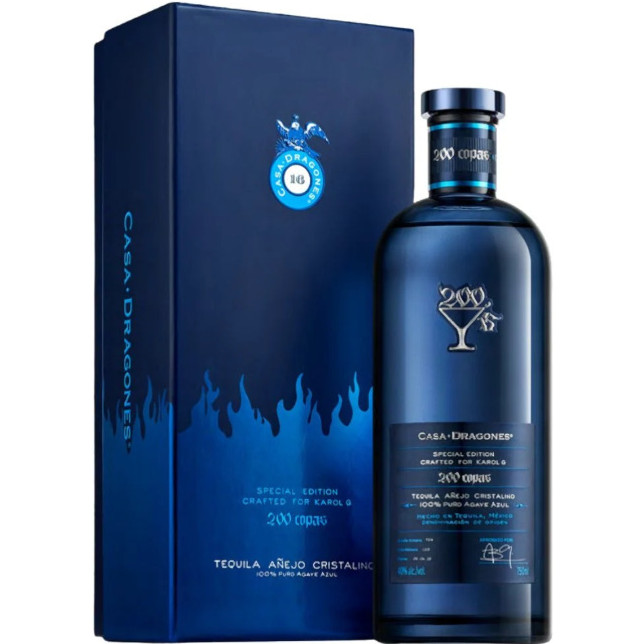 Casa Dragones Cristalino Añejo Tequila