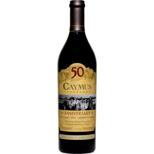 Caymus Cabernet Sauvignon Napa Valley Anniversary