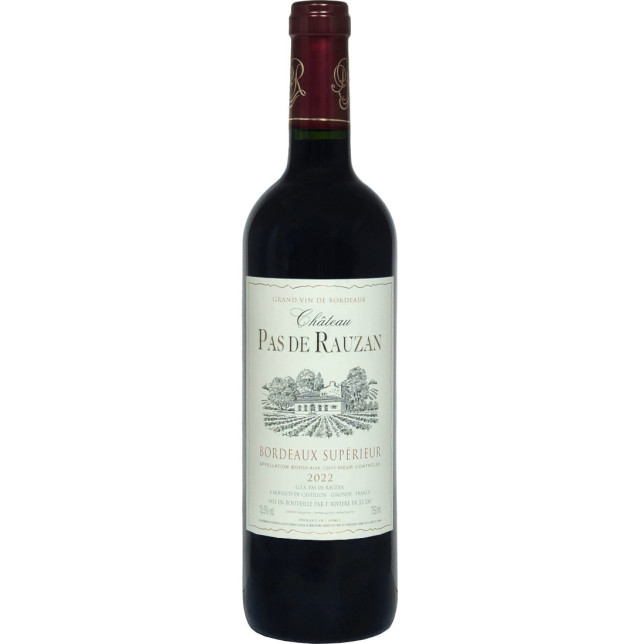 Château Pas de Rauzan Bordeaux Supérieur 2022