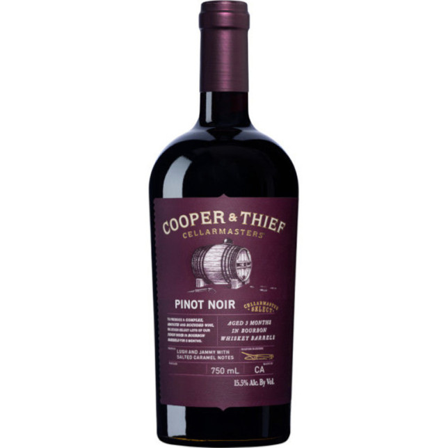Cooper & Thief Bourbon Barrel Aged California Pinot Noir 2023