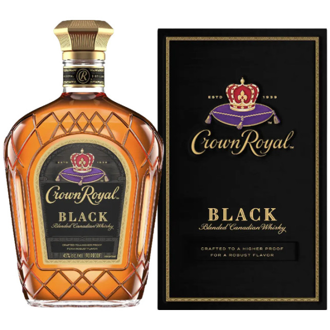Crown Royal Black Blended Canadian Whisky