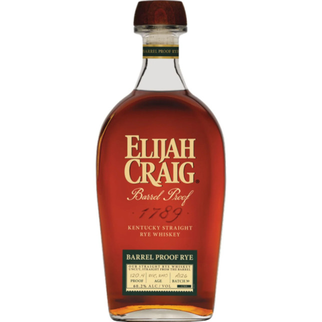 Elijah Craig Barrel Proof Bourbon A126