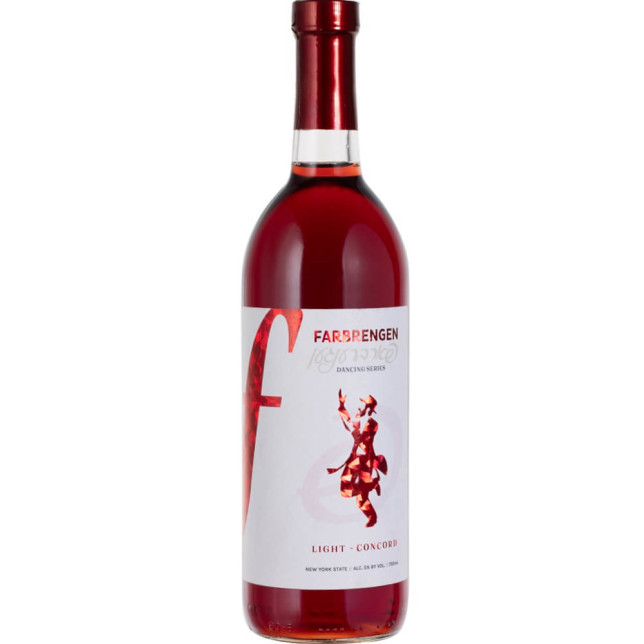 Farbrengen Light Red Concord Kosher for Passover Mevushal
