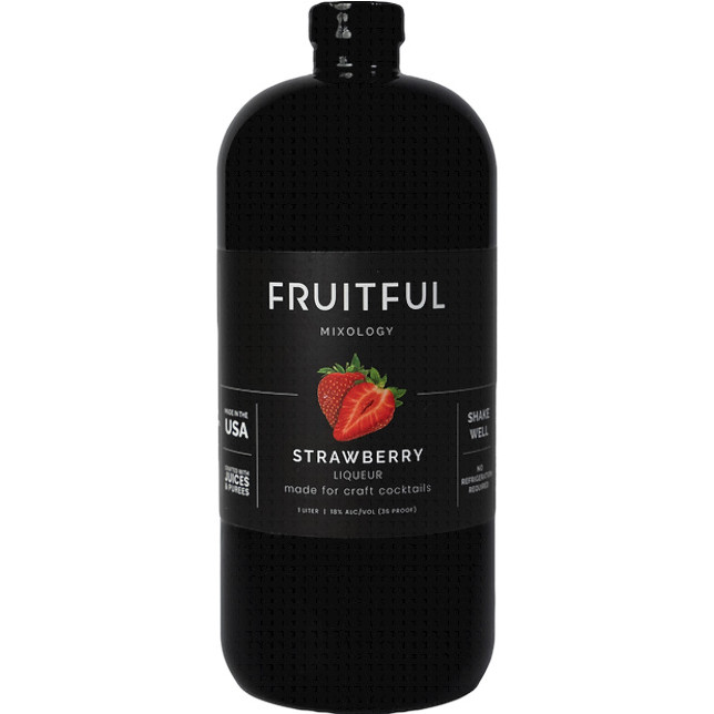 Fruitful Mixology Strawberry Liqueur
