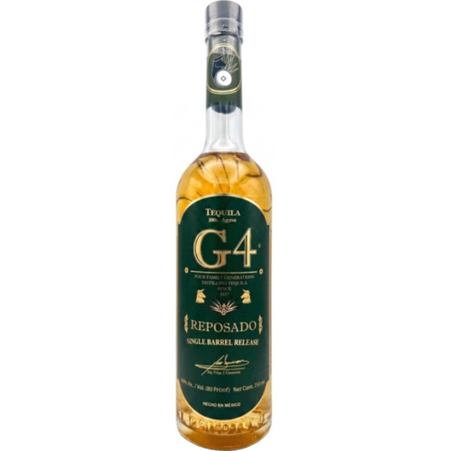 G4 Reposado Single Barrel Release Tequila