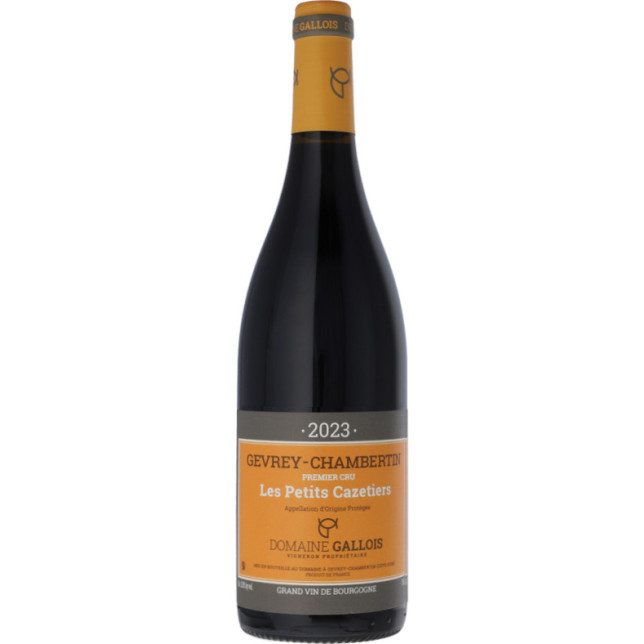 Domaine Gallois Gevrey-Chambertin 1er Cru Les Petits Cazetiers 2023