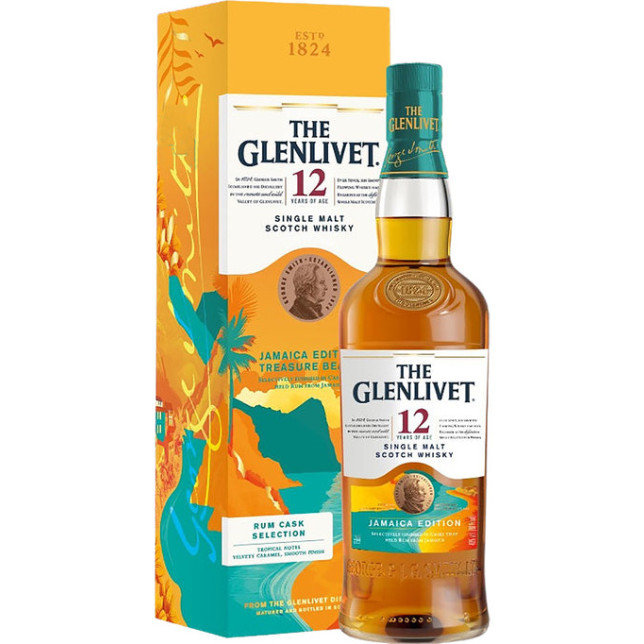 Glenlivet Jamaica Edition Treasure Beach 12 Year Old Single Malt Whisky