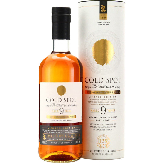Gold Spot 9 Year Whiskey