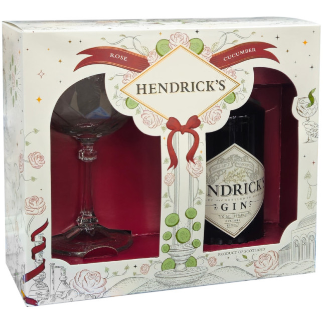 Hendrick's Gin with Glass