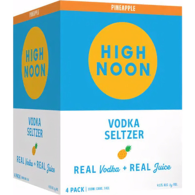 High Noon Pineapple Vodka Seltzer