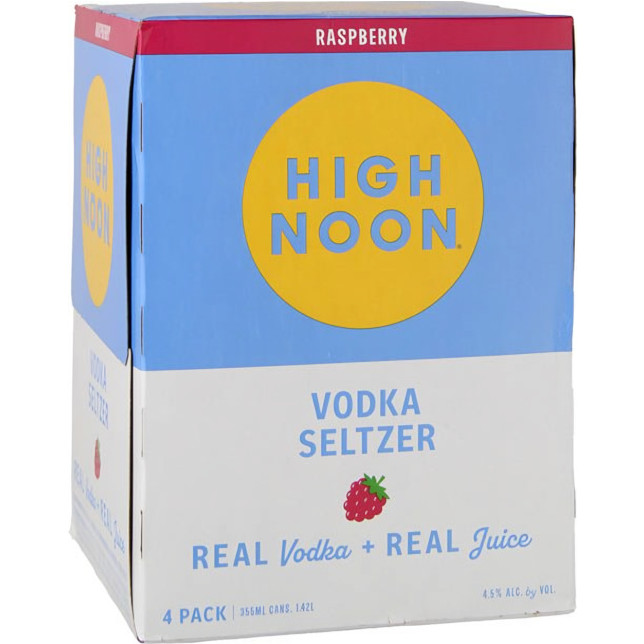 High Noon Raspberry Vodka Seltzer