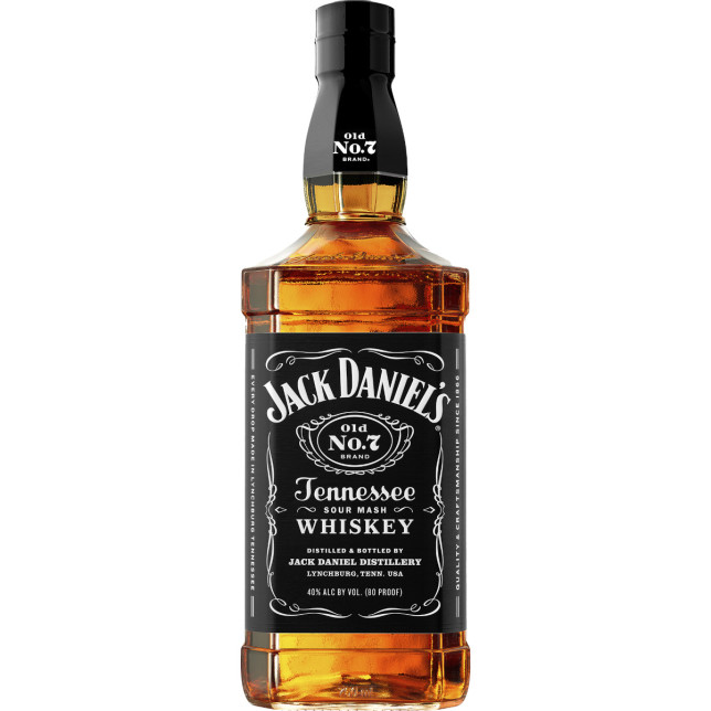Jack Daniel's Black Label Old No.7 Brand Sour Mash Whiskey