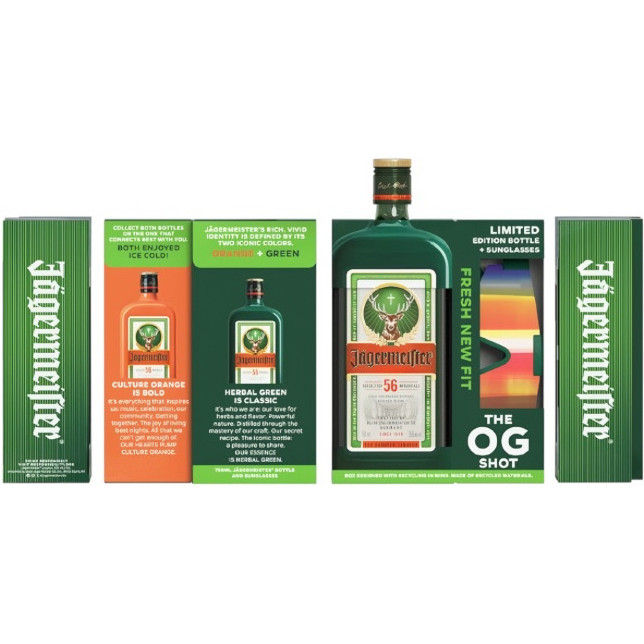 Jägermeister Limited Edition Bottle + Sunglasses