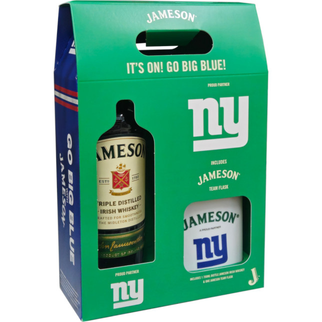 Jameson NY Giants Gift Whiskey