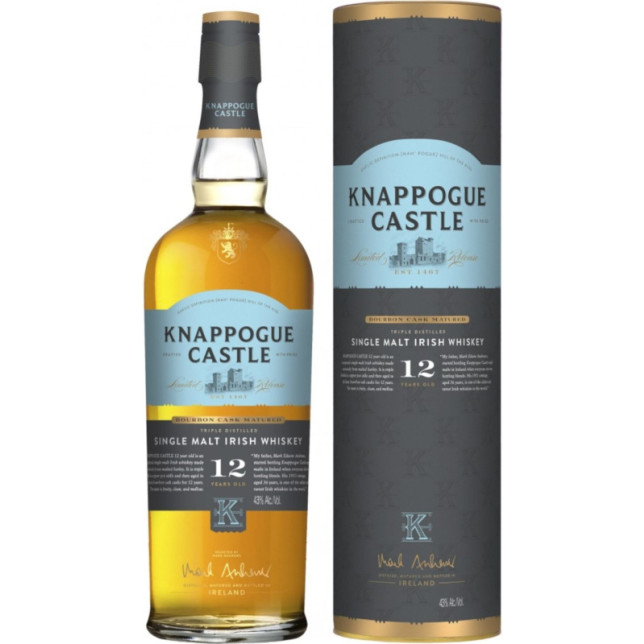 Knappogue Castle 12 Year Single Malt Irish Whiskey