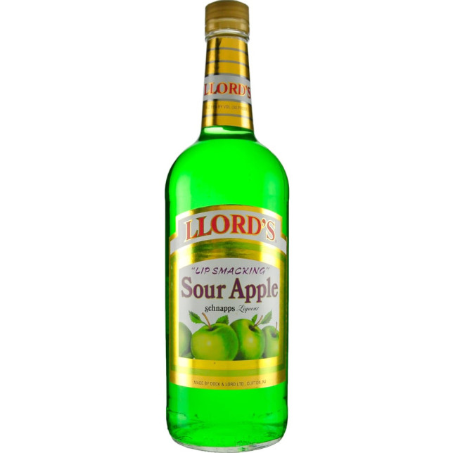 Llord's Sour Apple Schnapps Liqueur