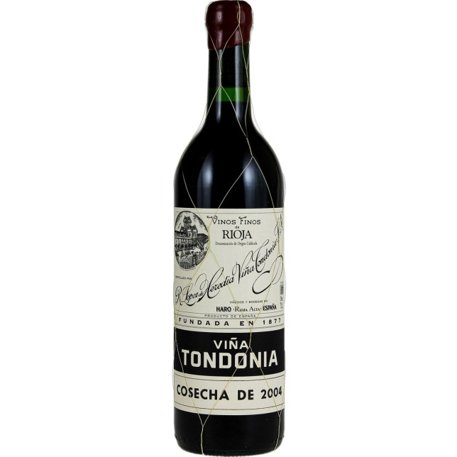 R. Lopez de Heredia Viña Tondonia Gran Reserva Rioja Cosecha de 2004
