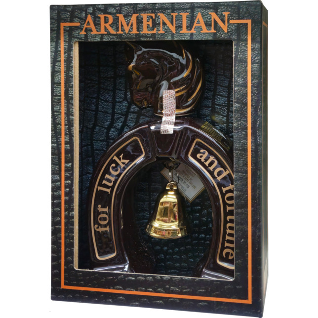 Horseshoe Armenian Brandy For Luck and Fortune