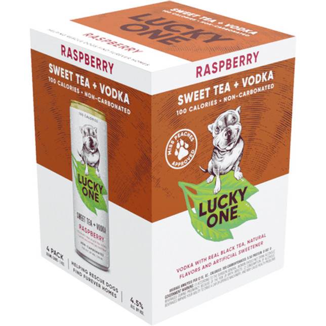 Lucky One Raspberry Sweet Tea + Vodka