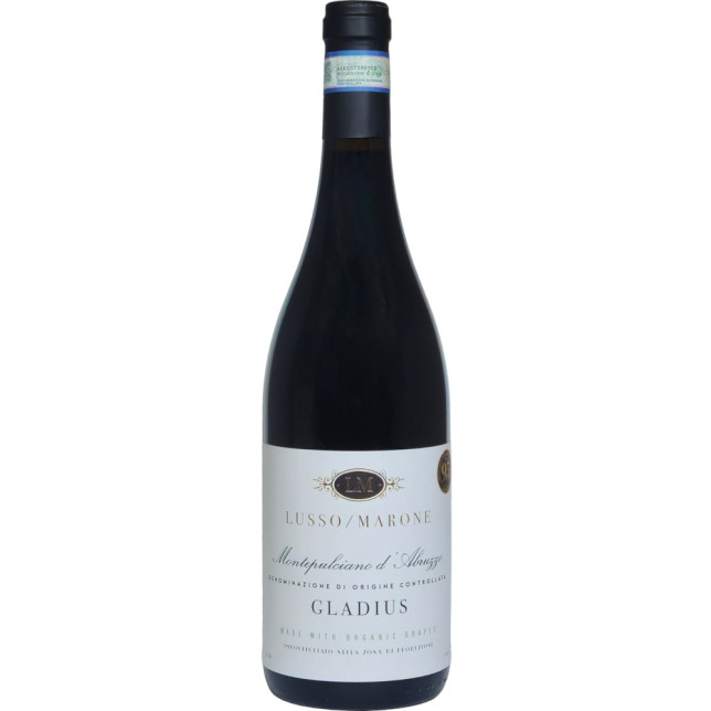 Lusso/Marone Gladius Montepulciano d'Abruzzo Organic 2024